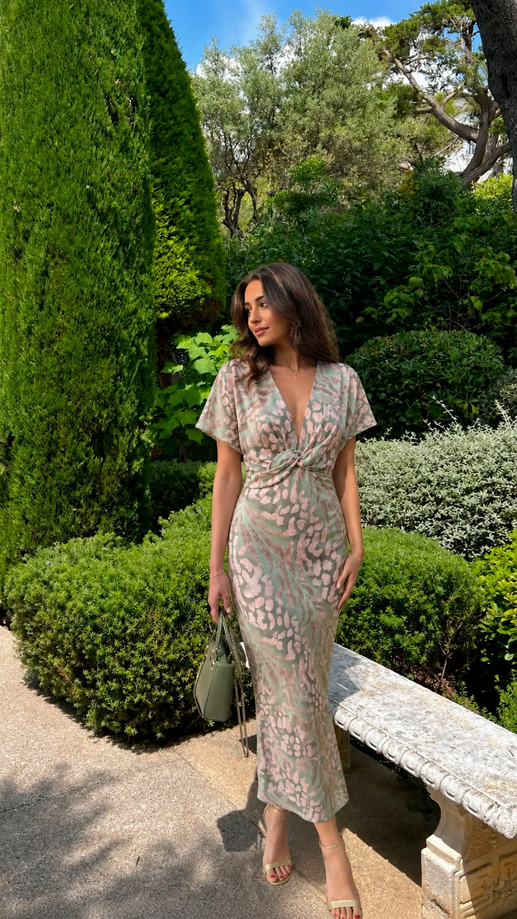 Antonella | Vestido elegante de tejido ligero y fluido