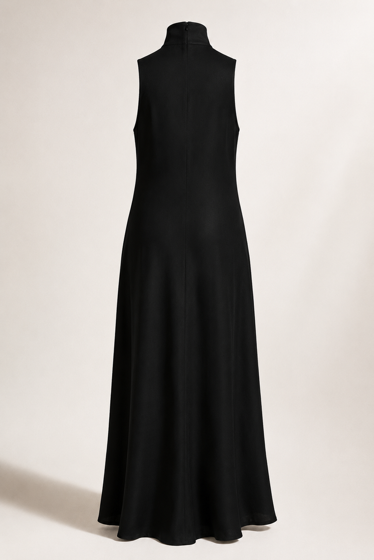 Chiara | Vestido maxi de cuello alto