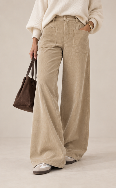 NORA | Pantalón ancho de pierna suelta