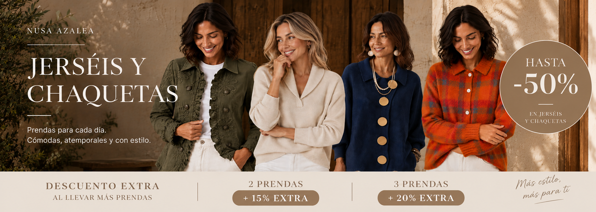Jerséis y chaquetas de Nusa Azalea