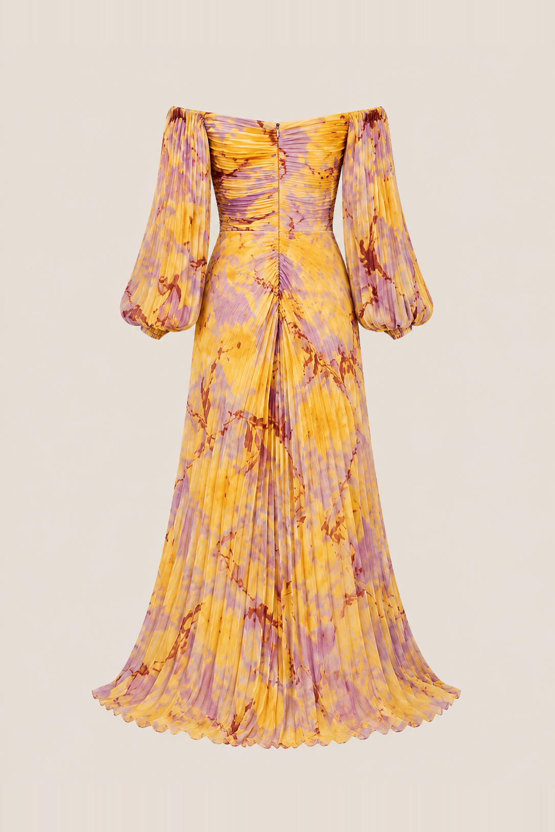 GREGORIA | Vestido floral con escote profundo